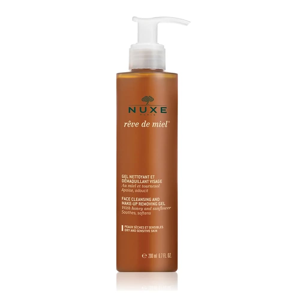 Nuxe Rêve de Miel Face Cleansing and Make-Up Removing Gel