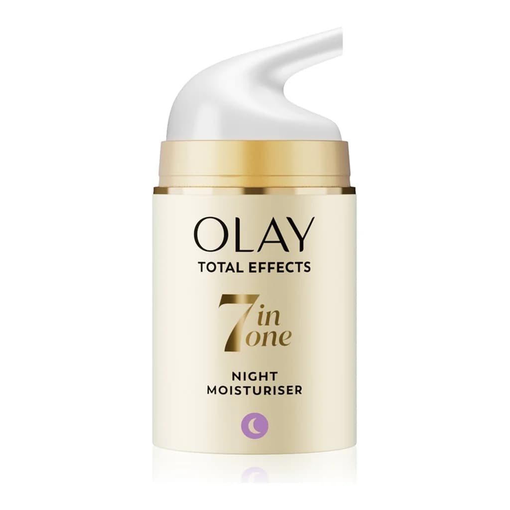 Olay Total Effects 7 in 1 Night Moisturiser hydrating night cream with anti-ageing effect