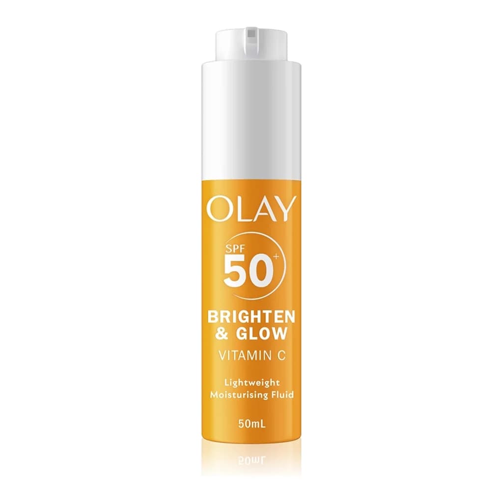 Olay Vitamin C Brighten & Glow moisturising fluid with niacinamide