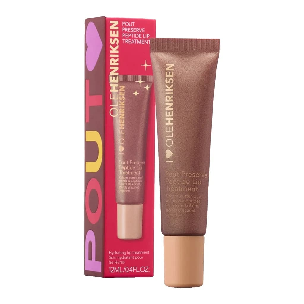 Ole Henriksen Cocoa Crème Glimmer Pout Preserve Peptide Lip Treatment