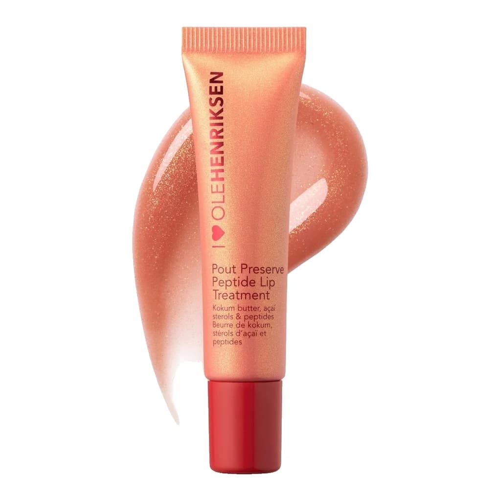 Ole Henriksen Strawberry Sorbet Glimmer Pout Preserve Lip Treatement