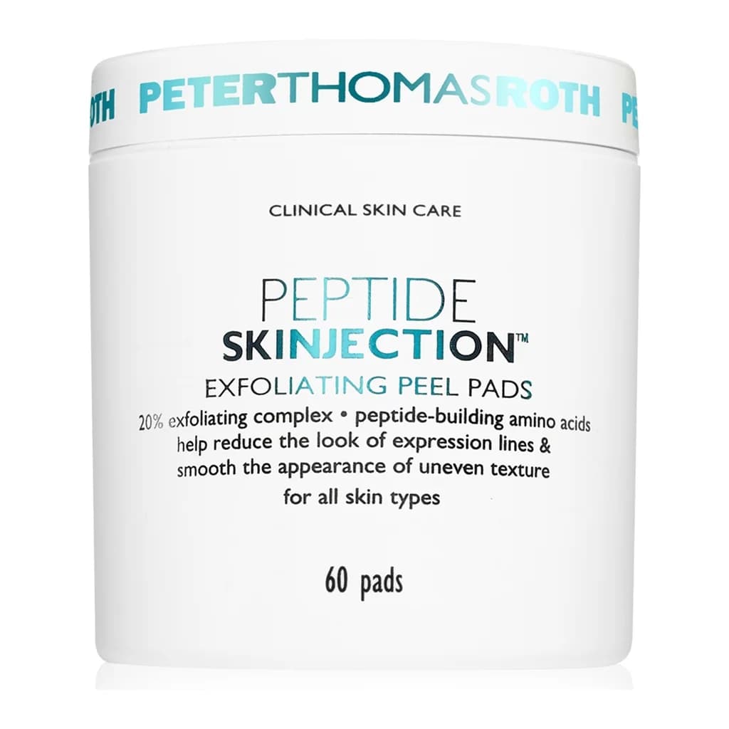 Peter Thomas Roth Peptide Skinjection™ Exfoliating Peel Pads exfoliating pads with smoothing effect