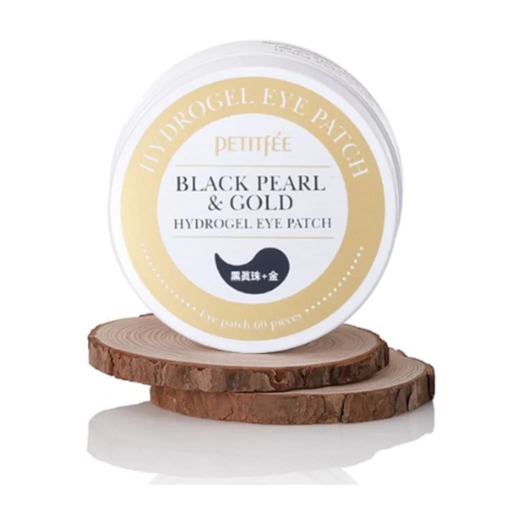Petitfée Black Pearl & Gold Hydrogel Eye Patch