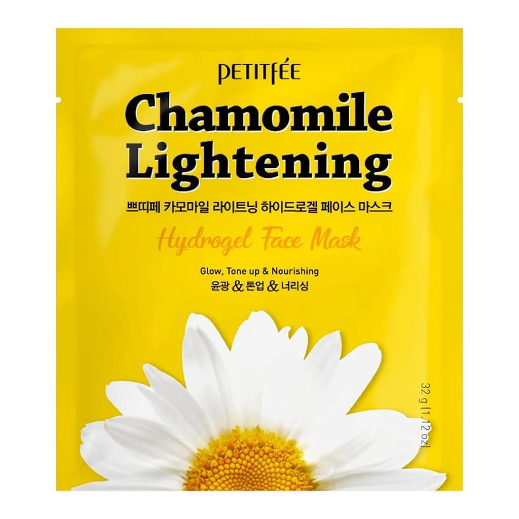 Petitfée Chamomile Lightening Hydrogel Face Mask