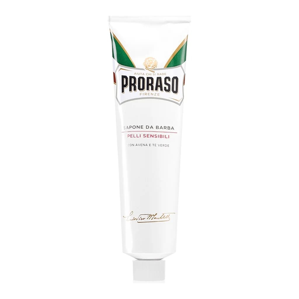 Proraso Sensitive Skin shaving soap for sensitive skin in a tube