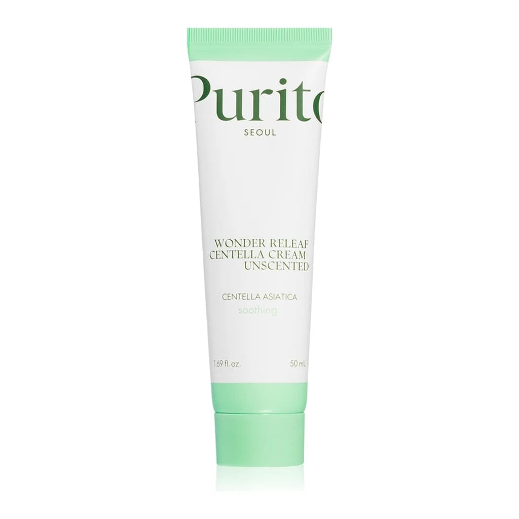 PURITO Wonder Releaf Centella Cream Unscented restoring cream with soothing effect