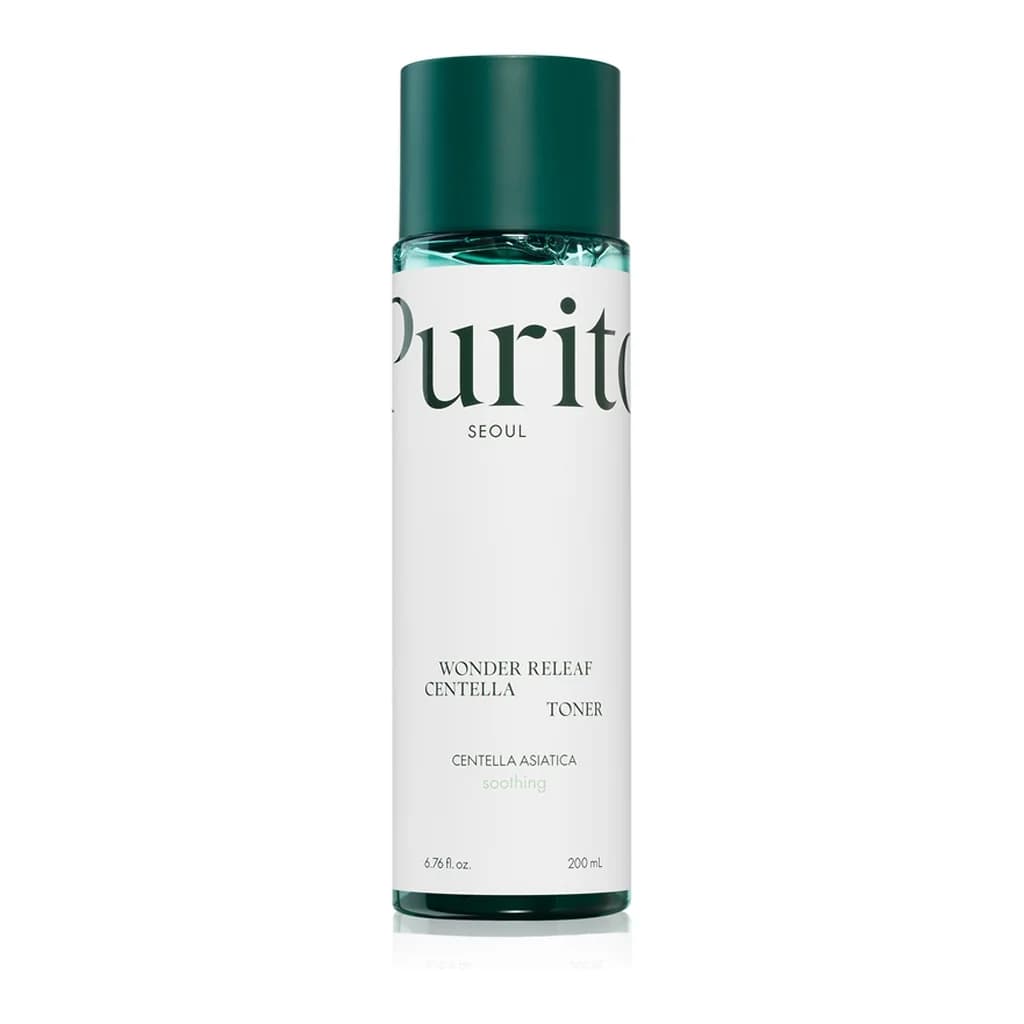 PURITO Wonder Releaf Centella Toner moisturising toner to soothe and strengthen sensitive skin