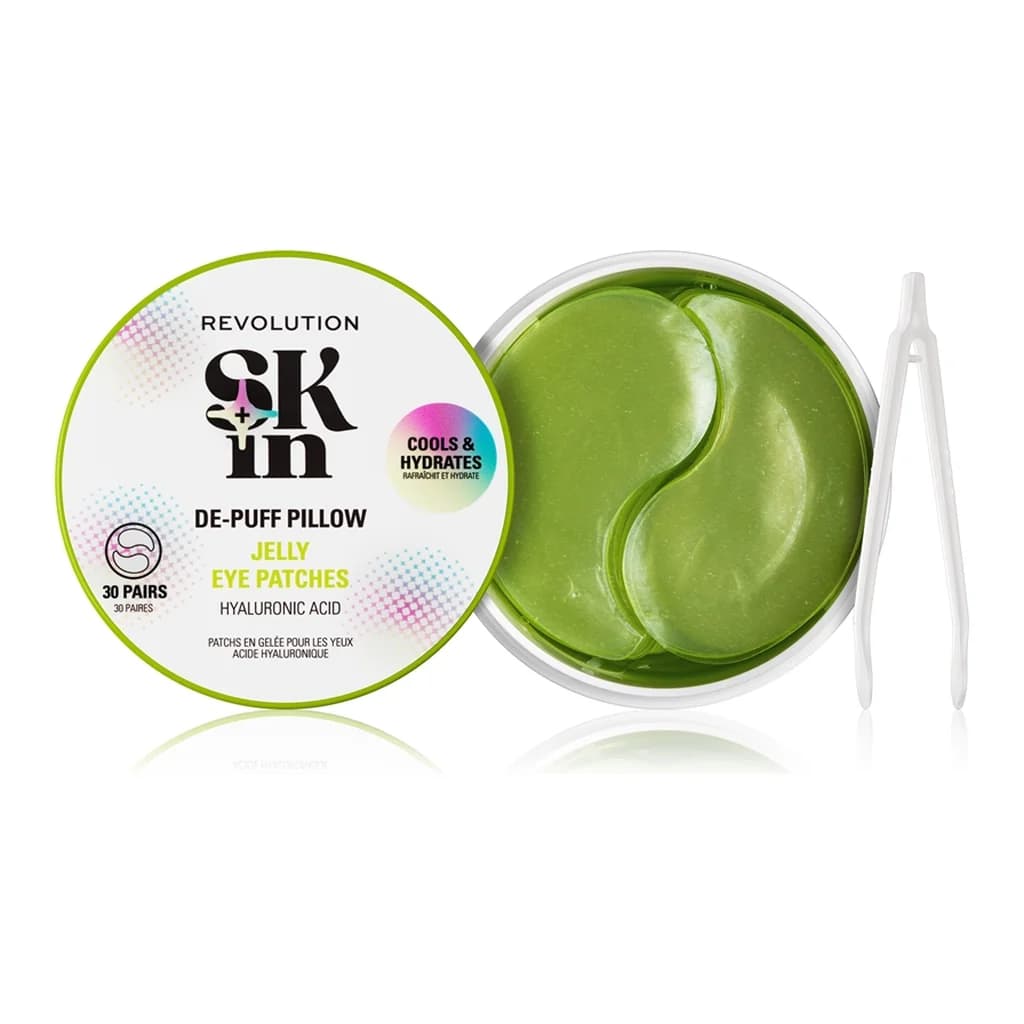 Revolution Skindividual Happy Hydrate De-Puff Hyaluronic Acid Jelly Eye Patches
