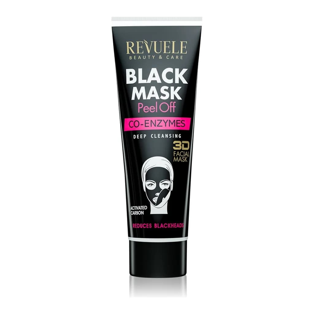 Revuele Black Mask Peel Off Co-Enzymes peel-off mask to treat blackheads