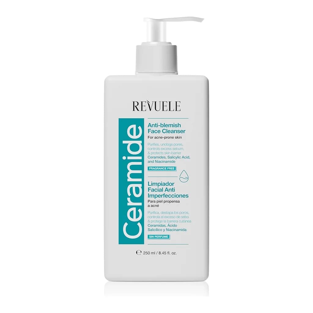 Revuele Ceramide Anti-Blemish Face Cleanser cleansing gel for problem skin, acne