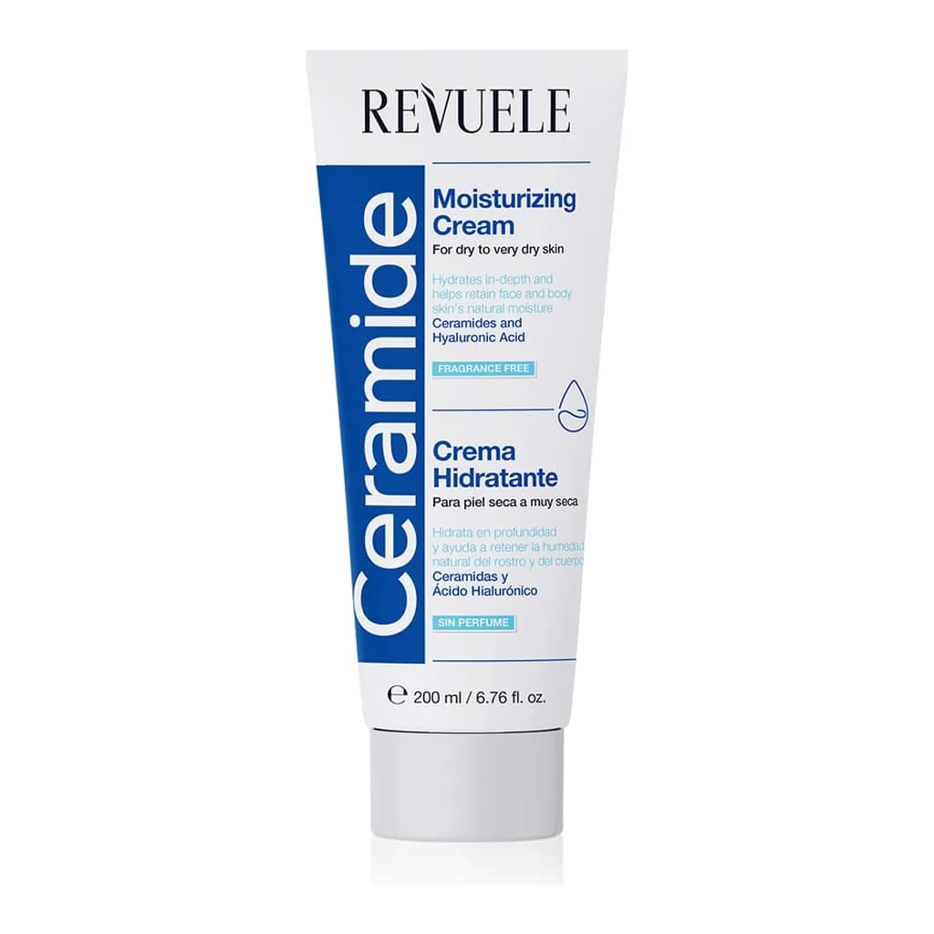 Revuele Ceramide Moisturizing Cream moisturiser for face and body for dry to very dry skin