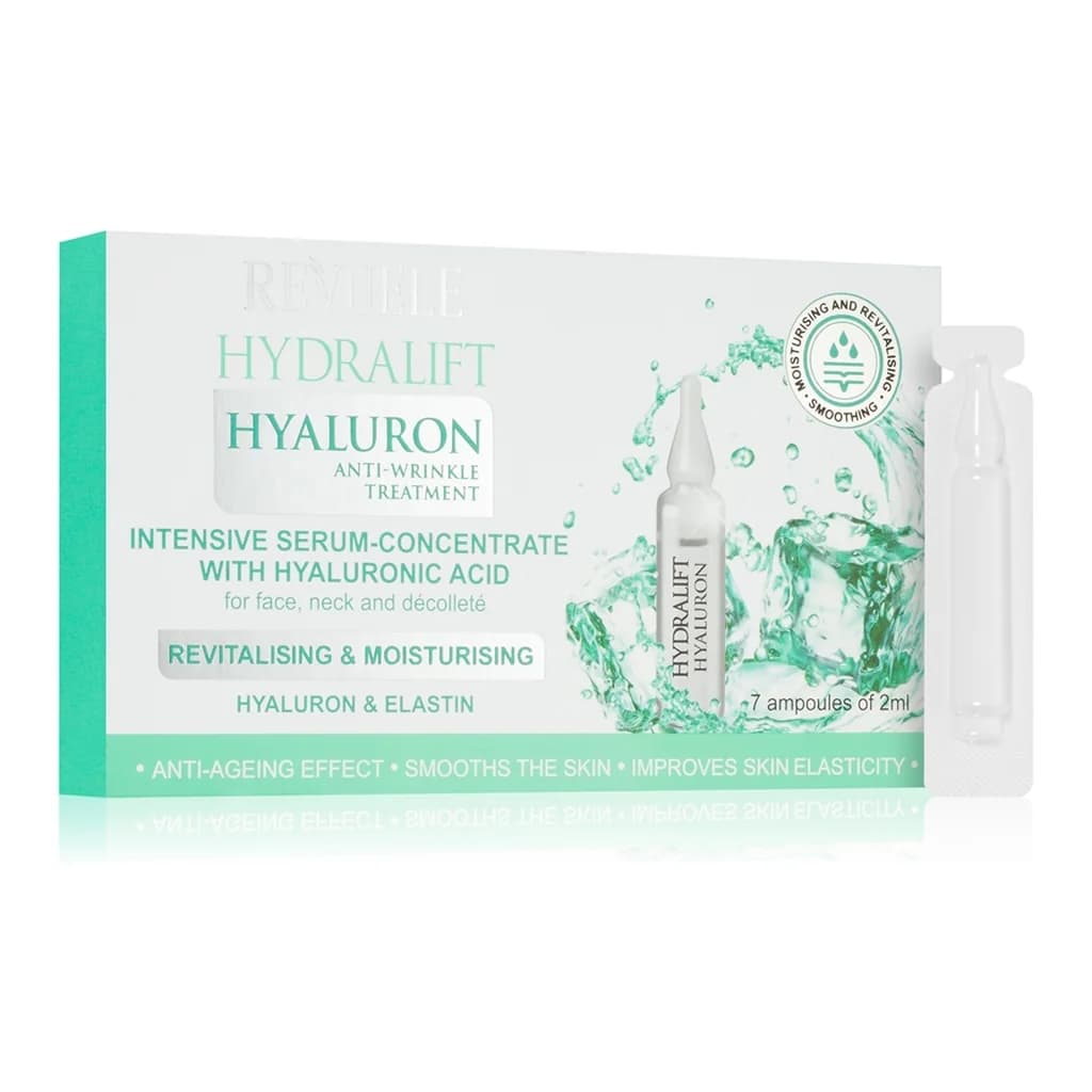 Revuele Hydralift Hyaluron Ampoules Intensive Serum Concentrate