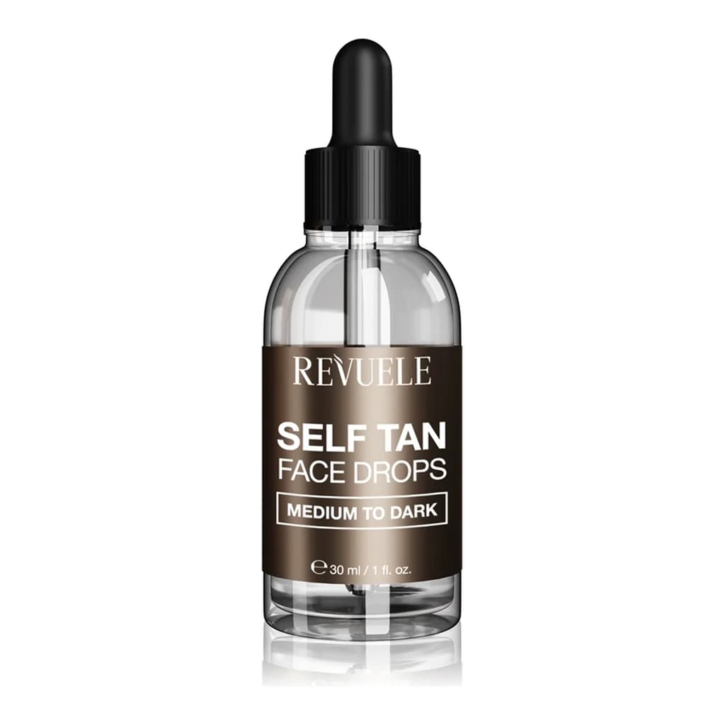 Revuele Paradise Bronze Self Tan Face Drops self-tanning drops for the face