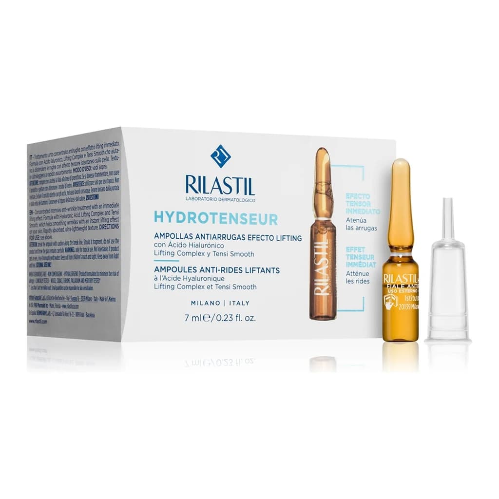 Rilastil Hydrotenseur ampoules for intense skin regeneration with lifting effect
