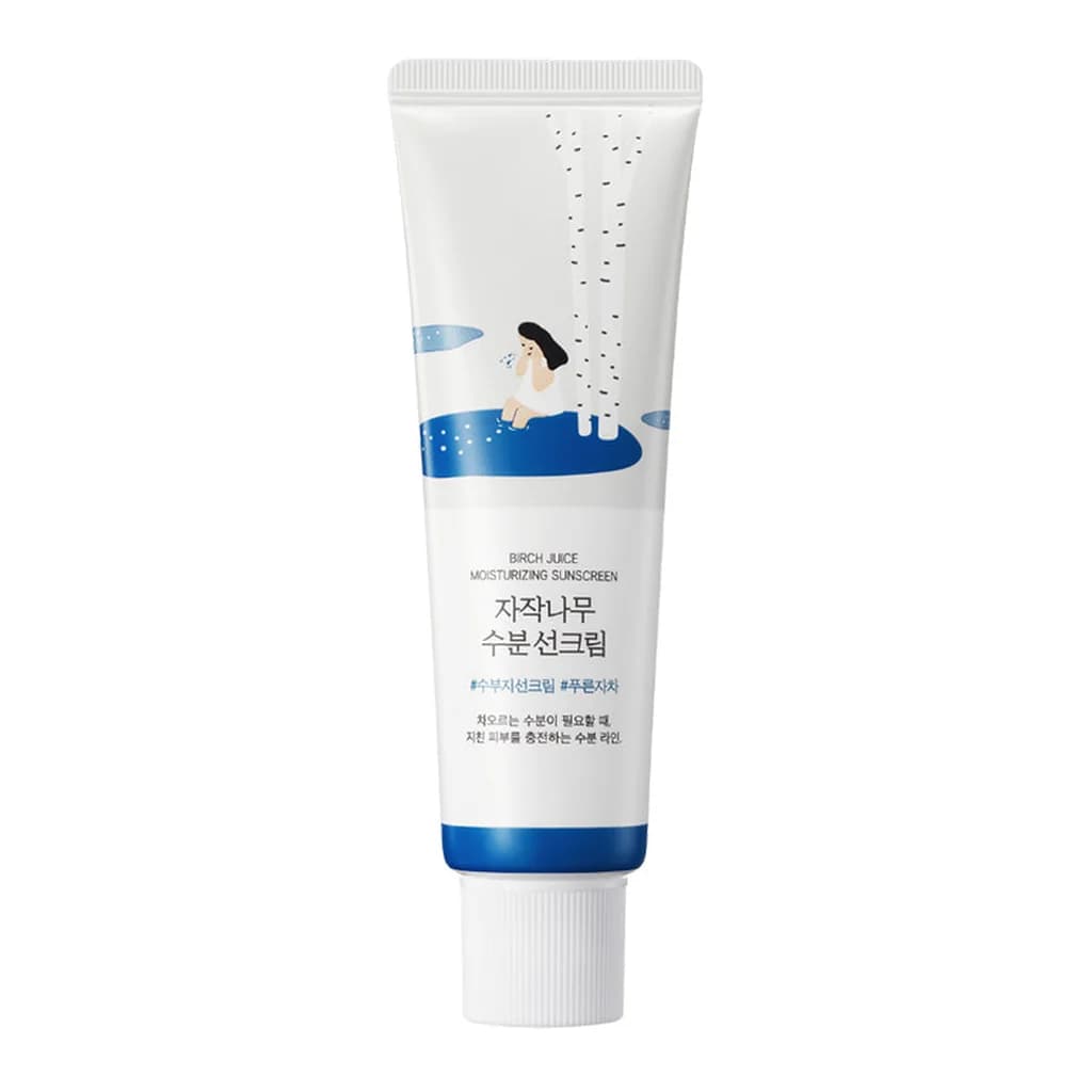 ROUND LAB Birch Juice Moisturizing Sun Cream SPF50+ PA++++
