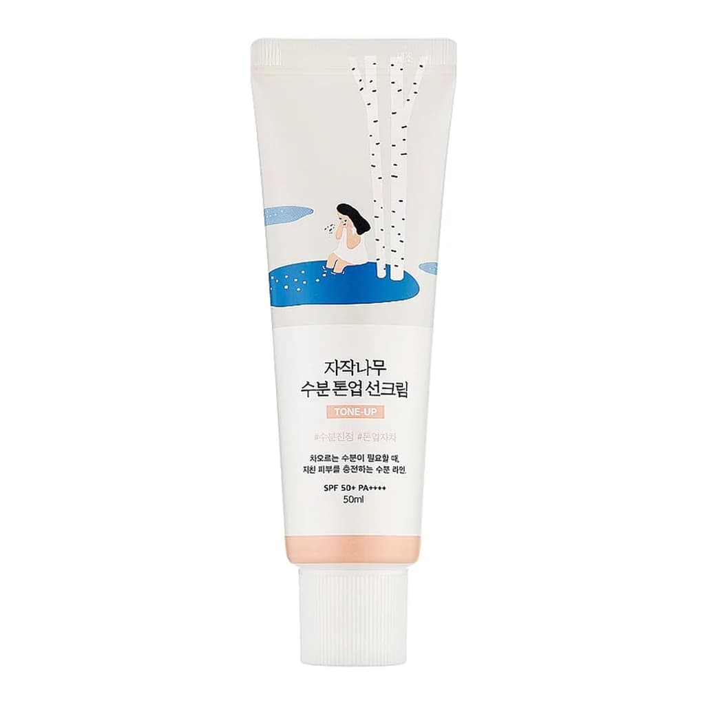 ROUND LAB Birch Moisture Tone-Up Sunscreen SPF50+ PA++++