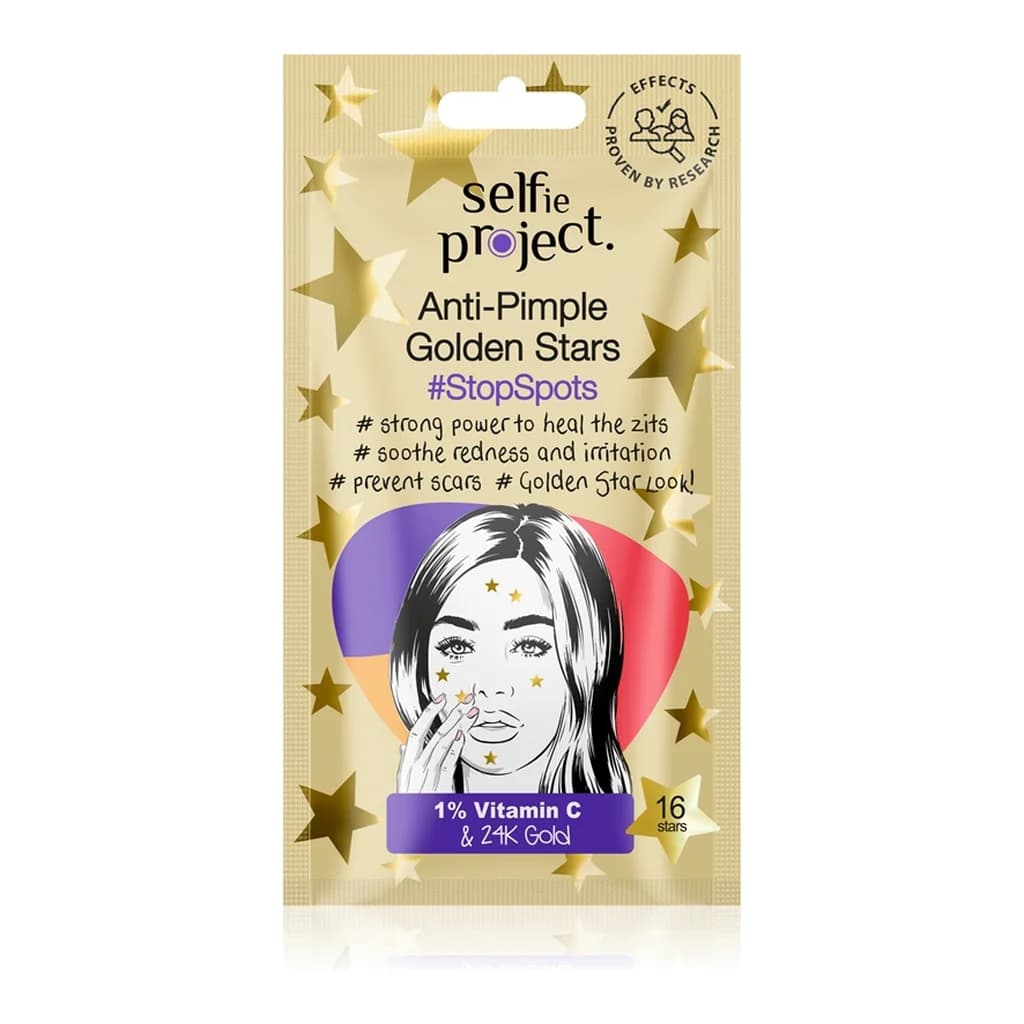 Selfie Project Anti-Pimple Golden Stars