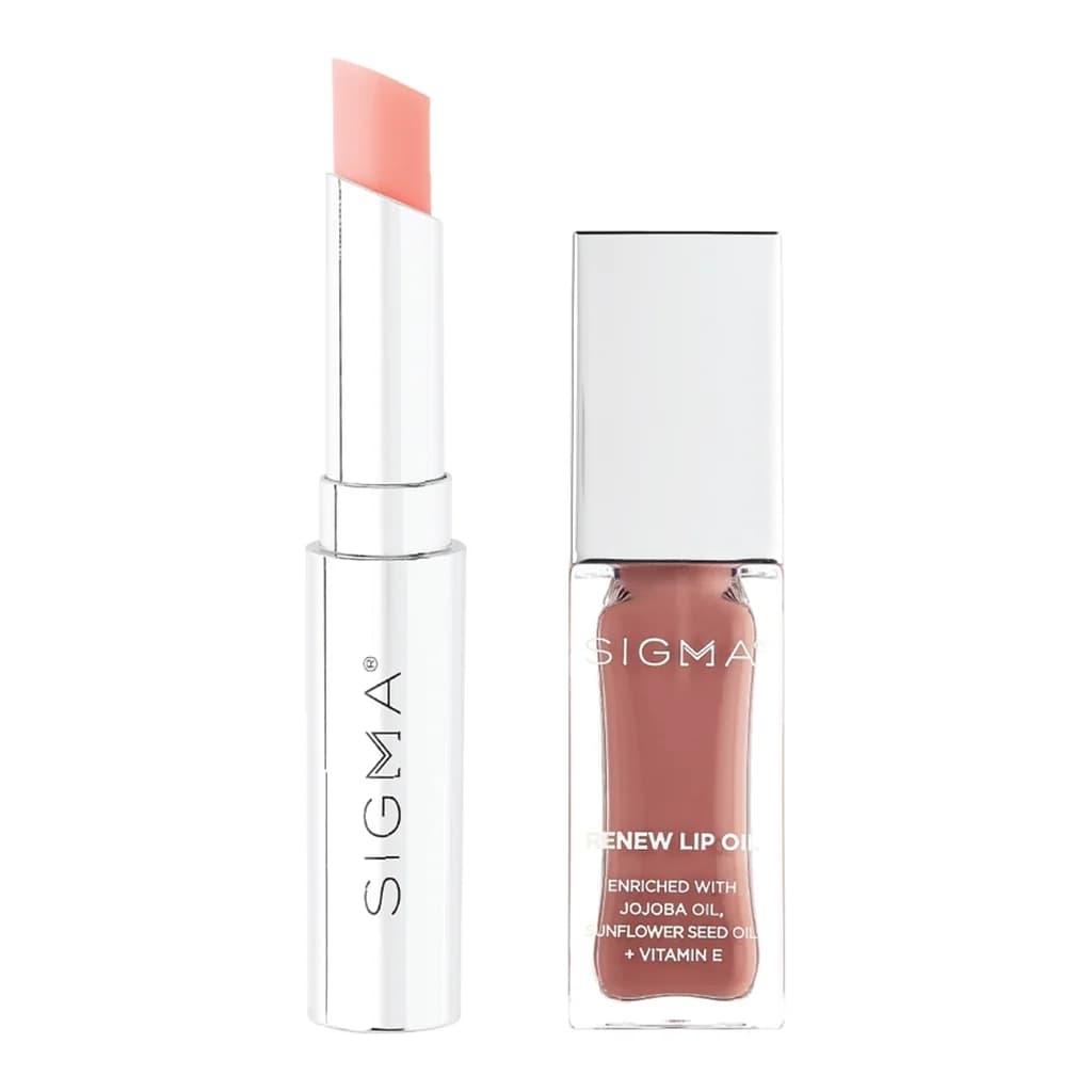 Sigma Beauty Snow Kissed Hydrating Lip Duo lip set
