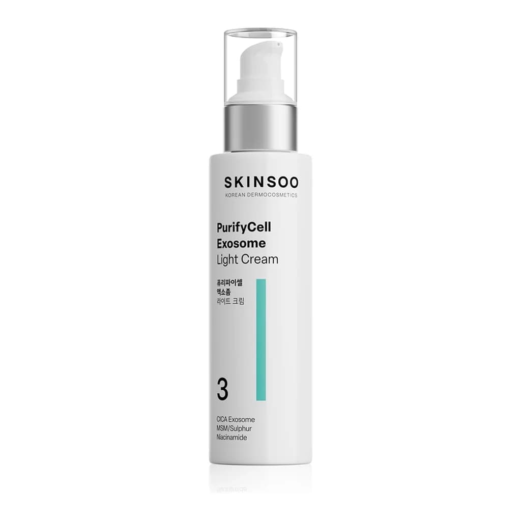 SKINSOO PurifyCell Exosome Light Cream light moisturising cream with mattifying effect