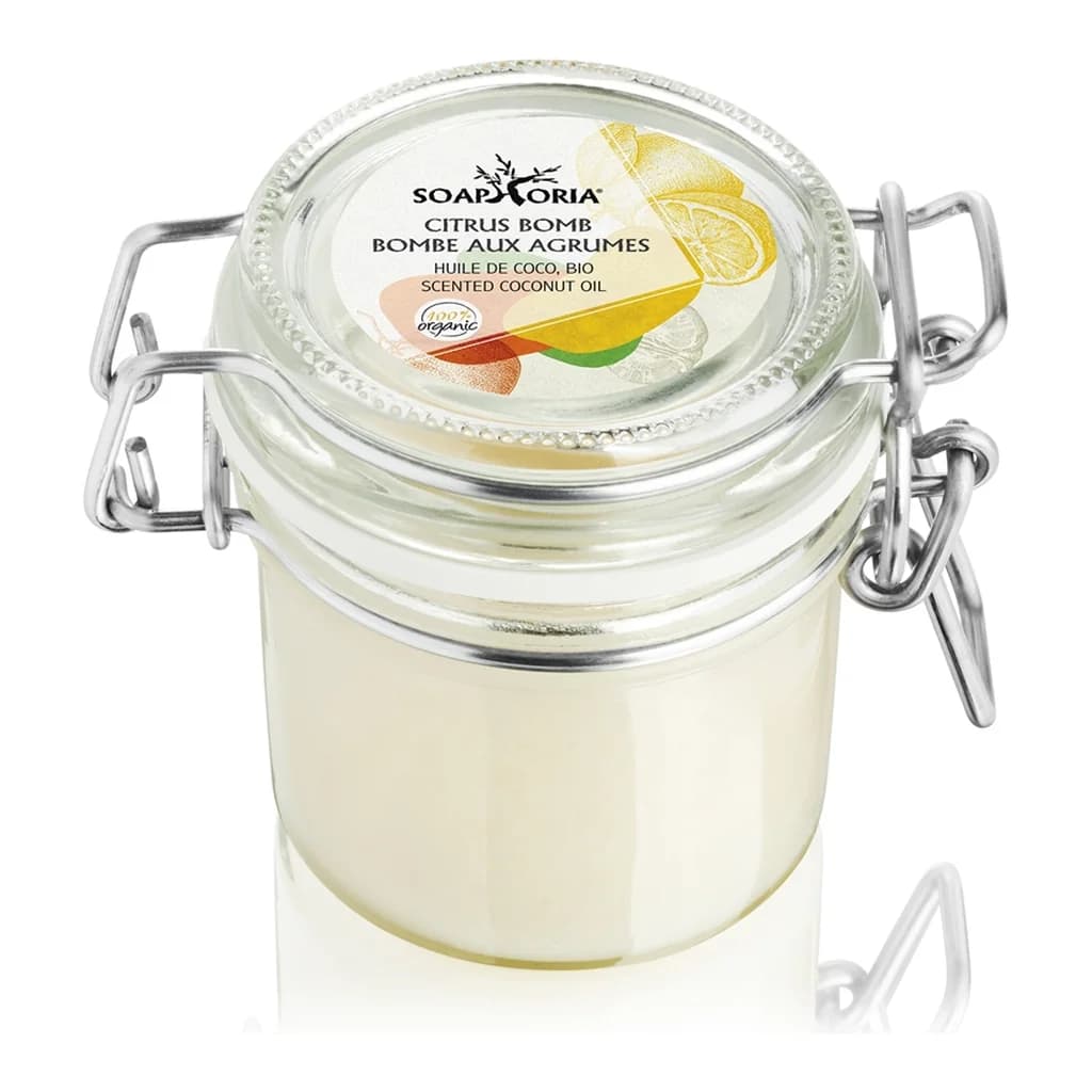 Soaphoria Citrus Bomb Scented Coconut Oil