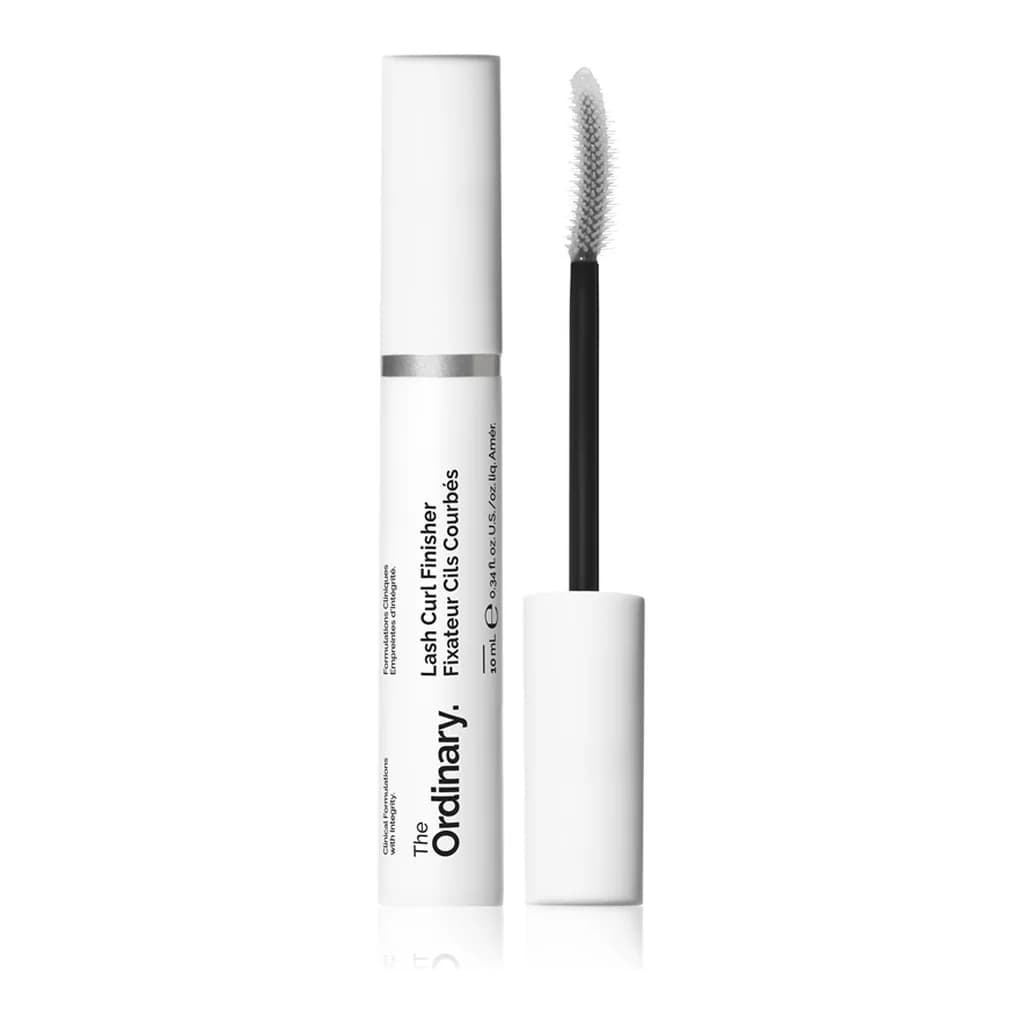 The Ordinary Lash Curl Finisher lengthening and curling mascara