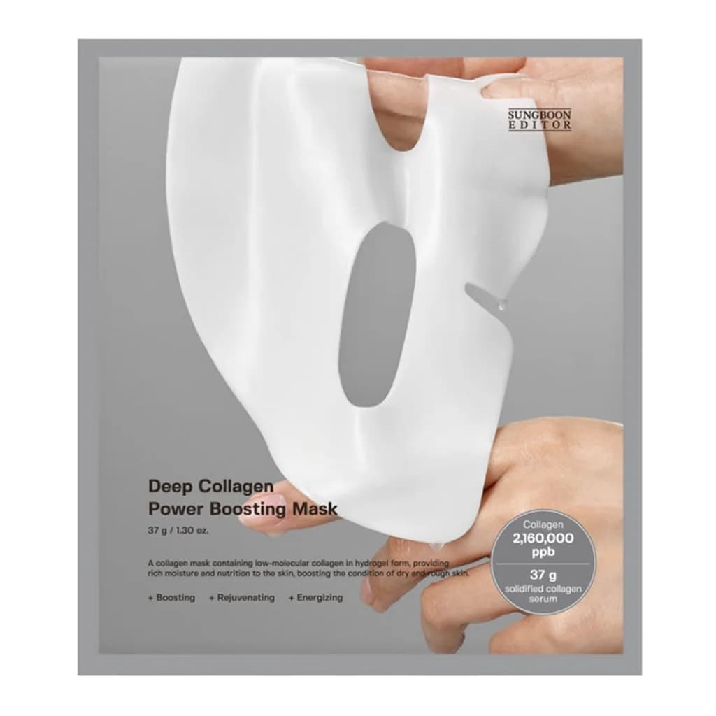 SUNGBOON EDITOR Deep Collagen Power Boosting Mask