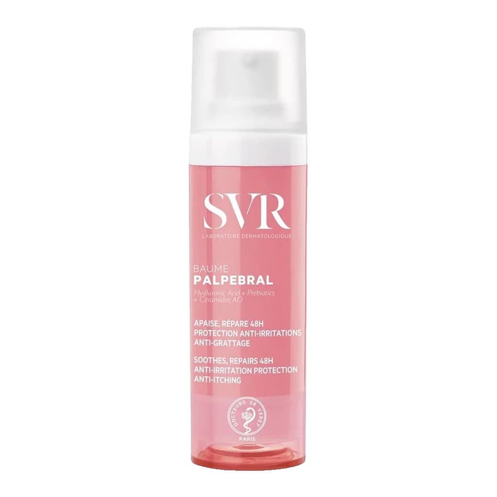 SVR Laboratoires Palpebral Calming Soothing Face Balm for Dry Eczema-Prone Skin