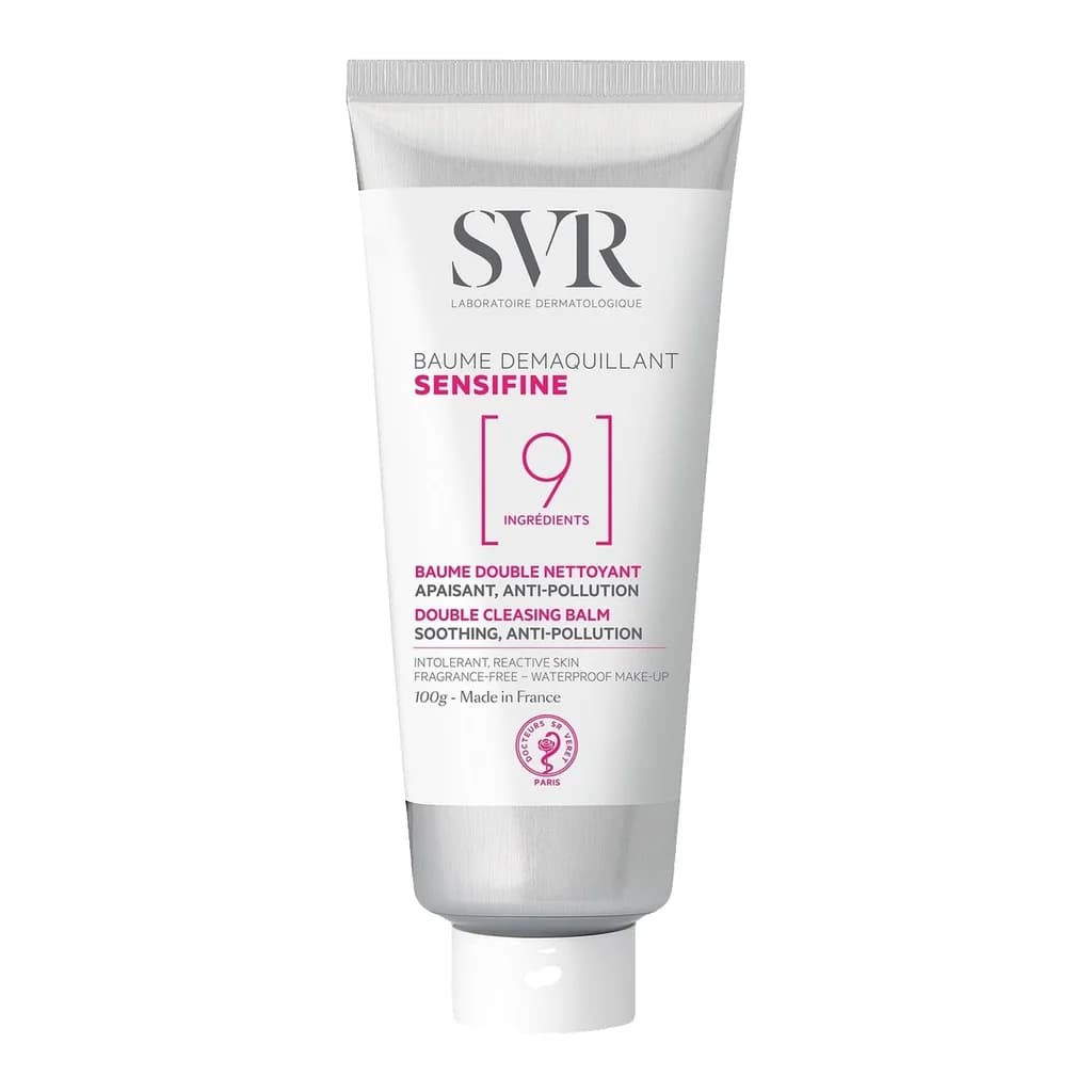 SVR Laboratoires SVR SENSIFINE Coconut Oil & Shea Butter Soothing Balm-In-Oil Face Cleanser & Make-Up Remover for Sensitive, Reactive Skin,