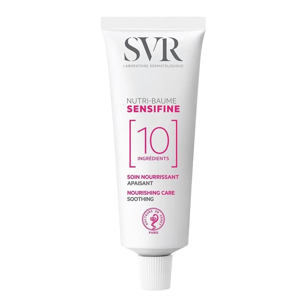 SVR Laboratoires SVR SENSIFINE Nutri-Baume - 24hr Soothing Nourishing Face Balm for Hypersensitive, Reactive, Dry Skin,
