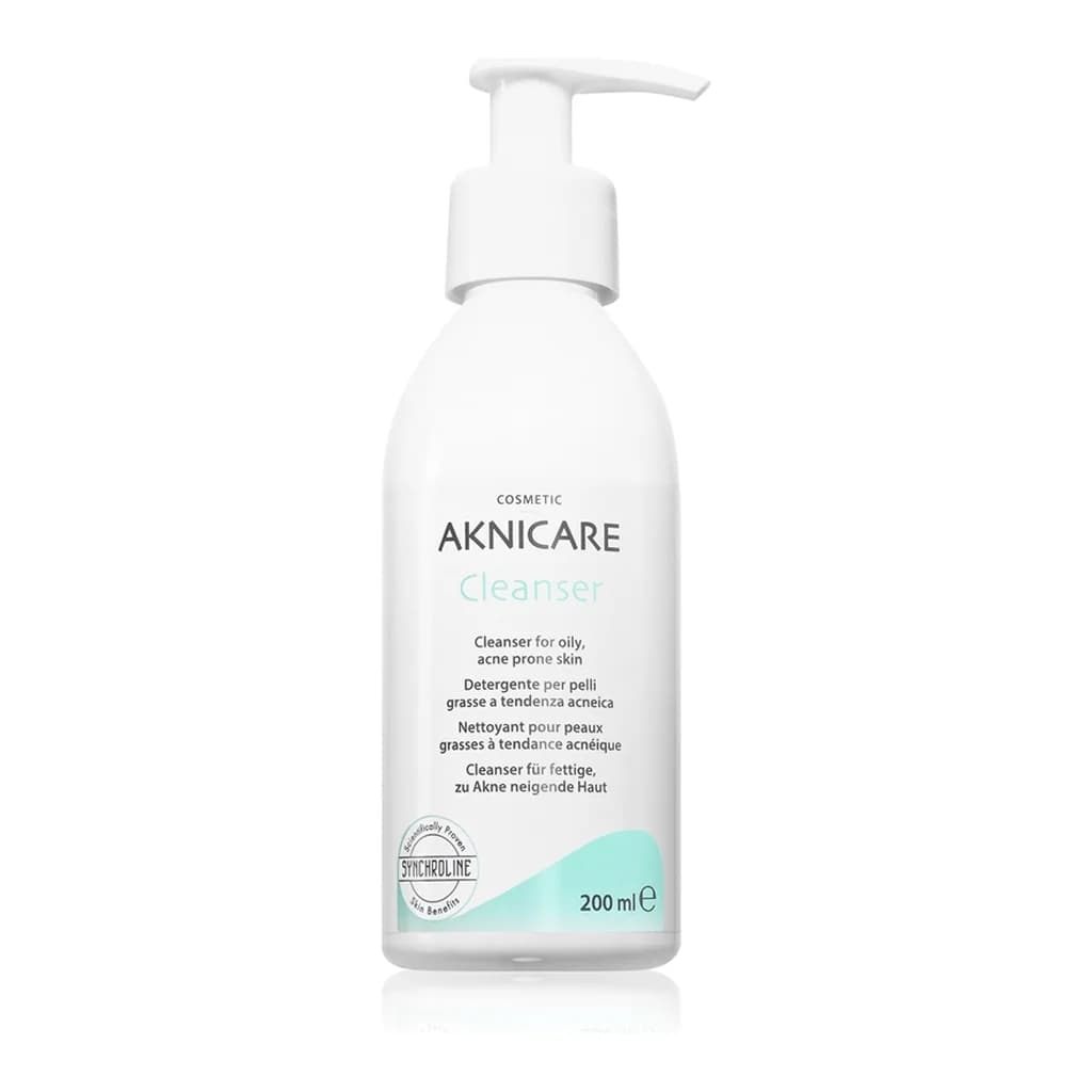 Synchroline Aknicare Cleanser oil-reducing cleansing gel for problem skin, acne