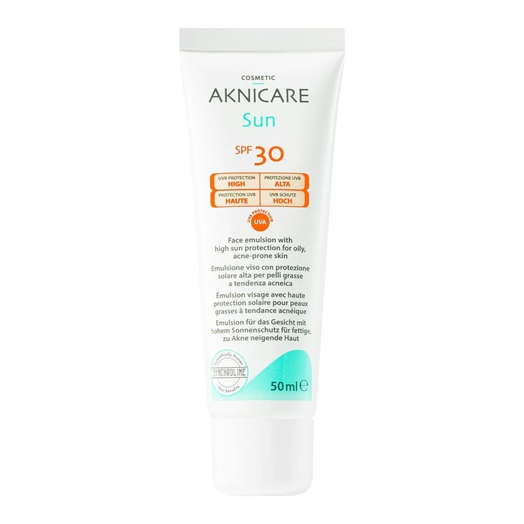 Synchroline Aknicare Sun Emulsion with Sun Filters for Acneic and Seborrhoeic Skin