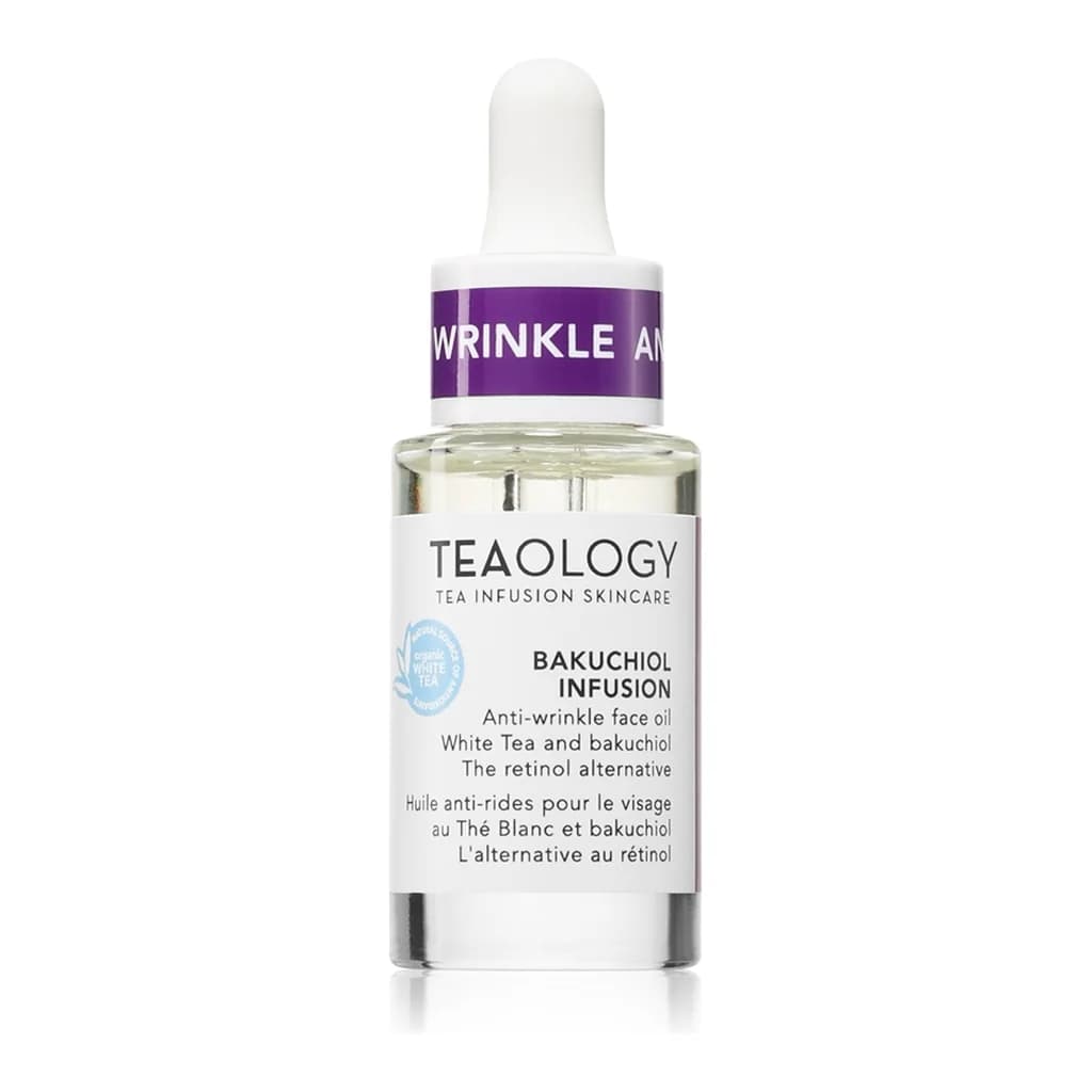 Teaology Bakuchiol Infusion Anti-wrinkle face oil rejuvenating face serum