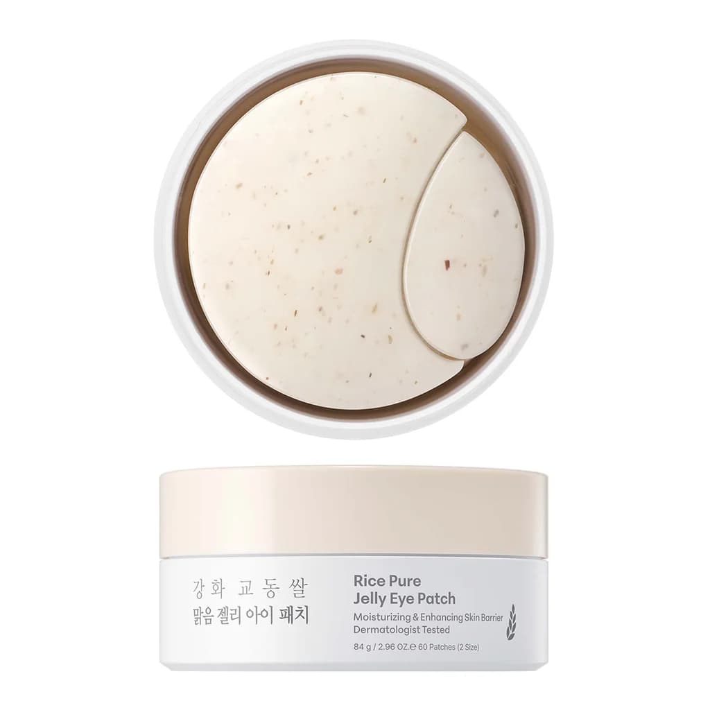 Thank You Farmer Rice Pure Jelly Hydrogel Brightening Eye Patches