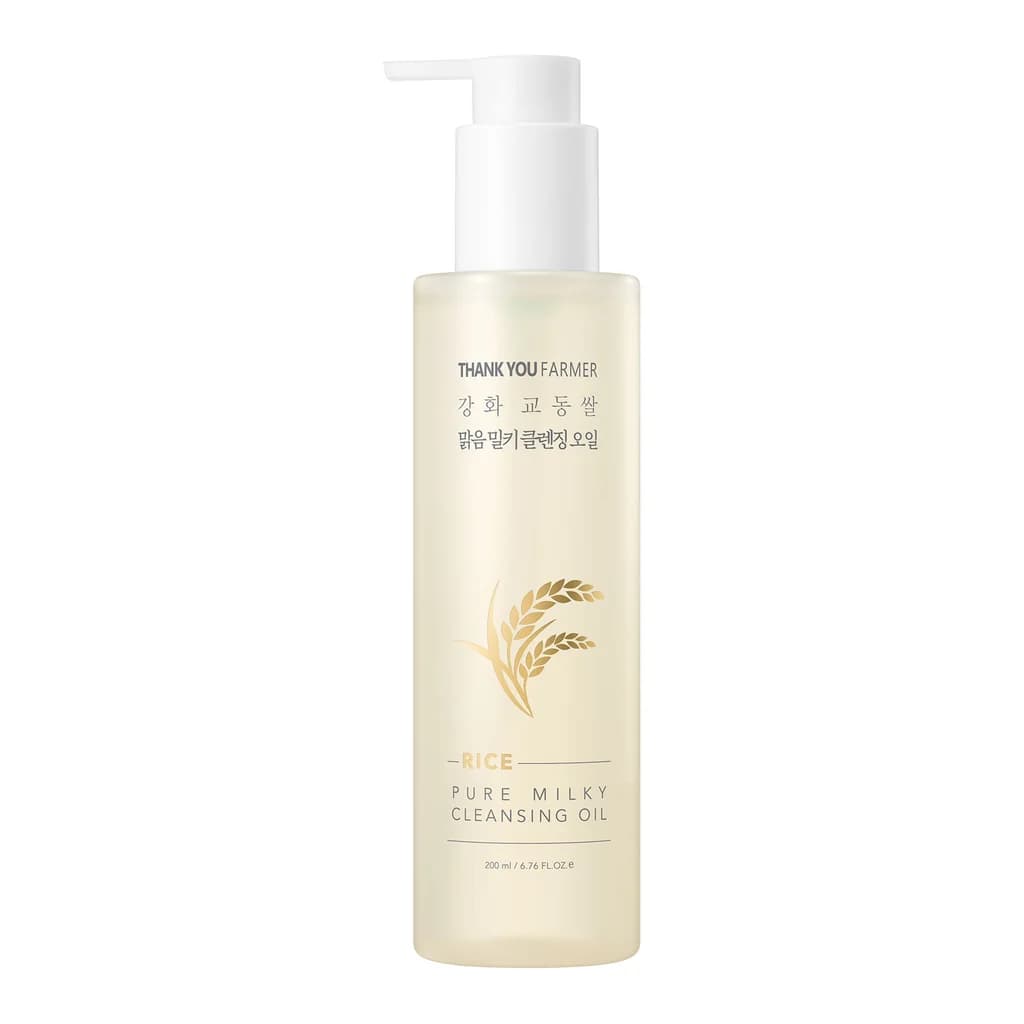 Thank You Farmer Rice Pure Milky Cleansing Oil