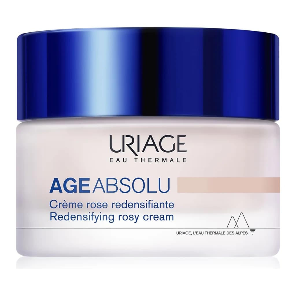 Uriage Age Absolu Redensifying Rosy Cream anti-wrinkle brightening and lifting cream with hyaluronic acid