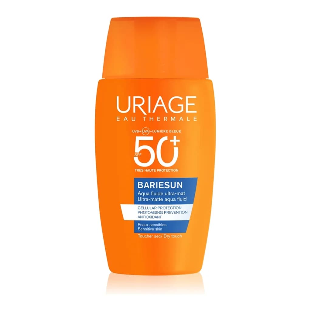 Uriage Bariésun Ultra Matte Aqua Fluid protective mattifying fluid for the face SPF50+
