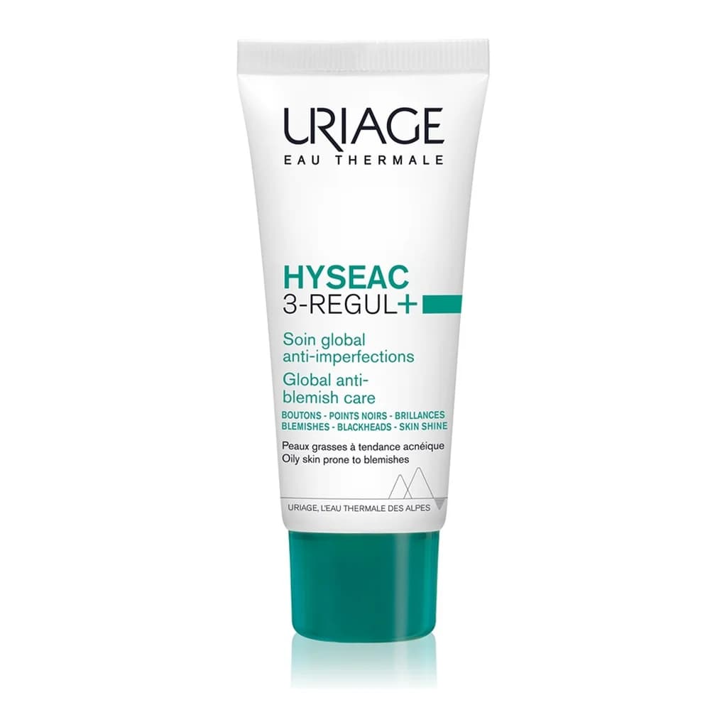 Uriage Hyseac 3-Regul+ Global Anti-Blemish Care mattifying cream for skin with imperfections