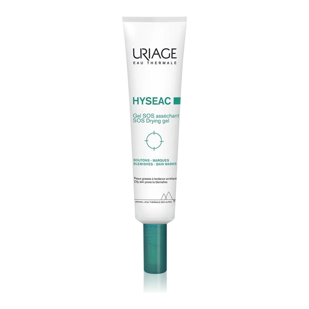 Uriage Hyseac SOS Drying Gel topical acne gel to treat skin imperfections