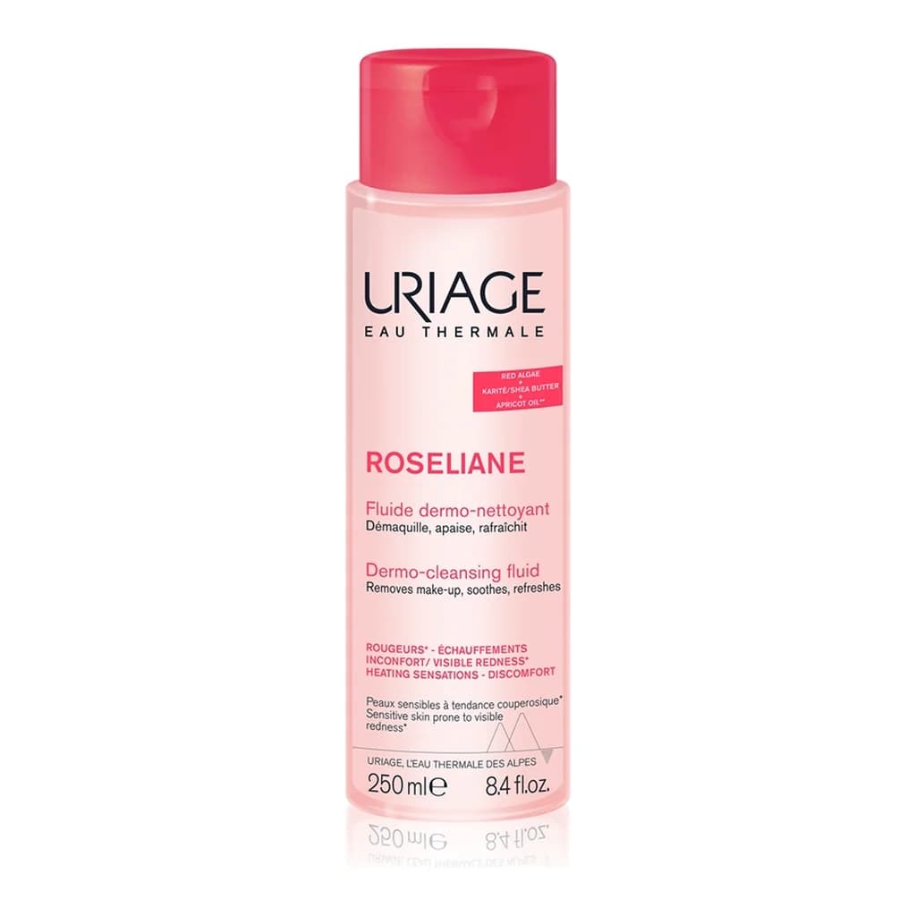 Uriage Roseliane Dermo-Cleansing Fluid cleansing fluid with soothing effect