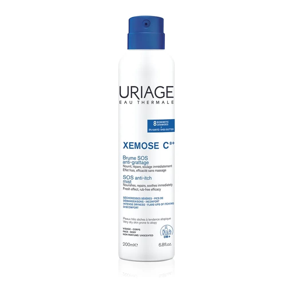Uriage Xemose C8+ SOS Anti-Itch Mist SOS express calming spray for itchy skin