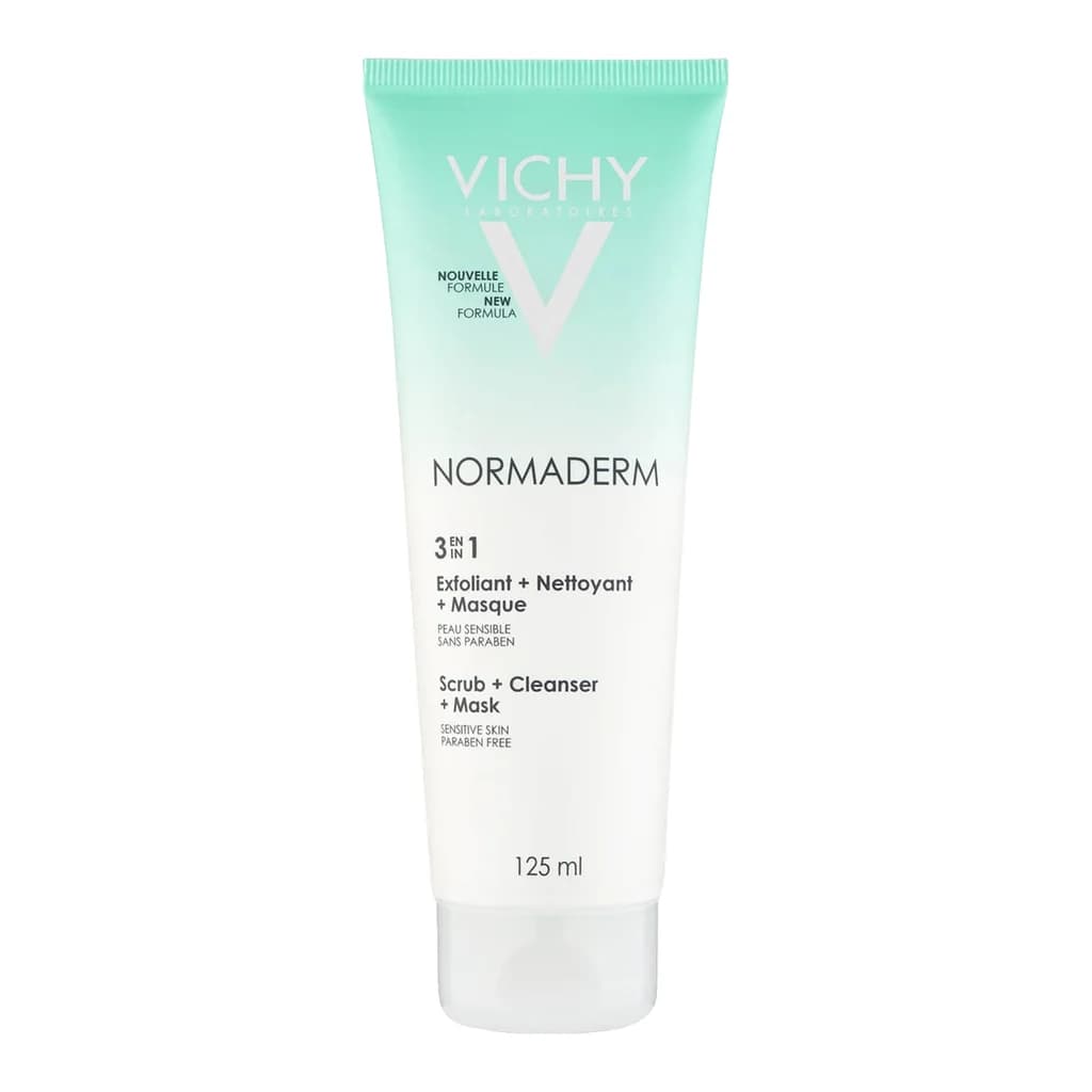 Vichy Normaderm 3-in-1 Cleansing + Scrub + Mask
