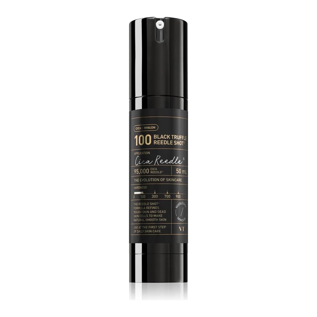 VT Cosmetics Black Truffle Reedle Shot 100 anti-wrinkle serum for increased skin elasticity