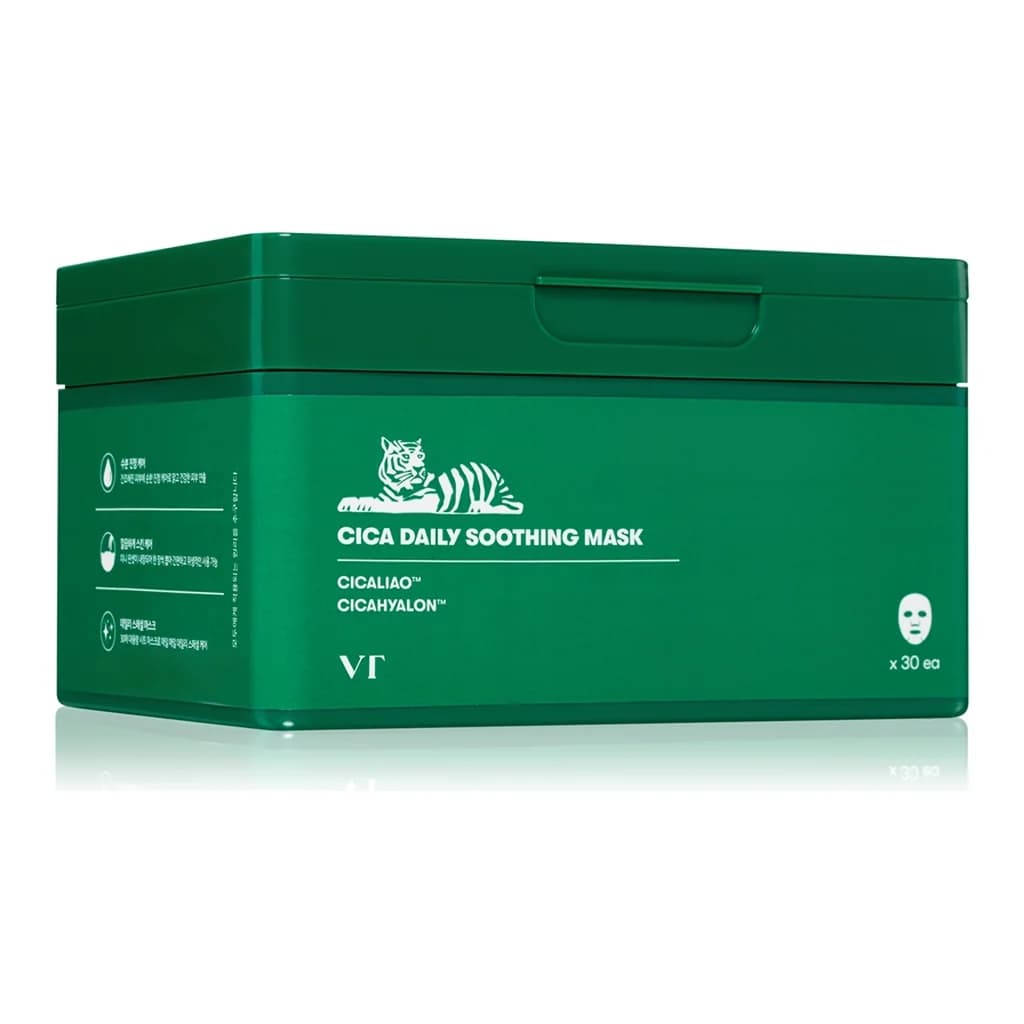 VT Cosmetics Cica Daily Soothing Mask intensely moisturising face mask with soothing effect
