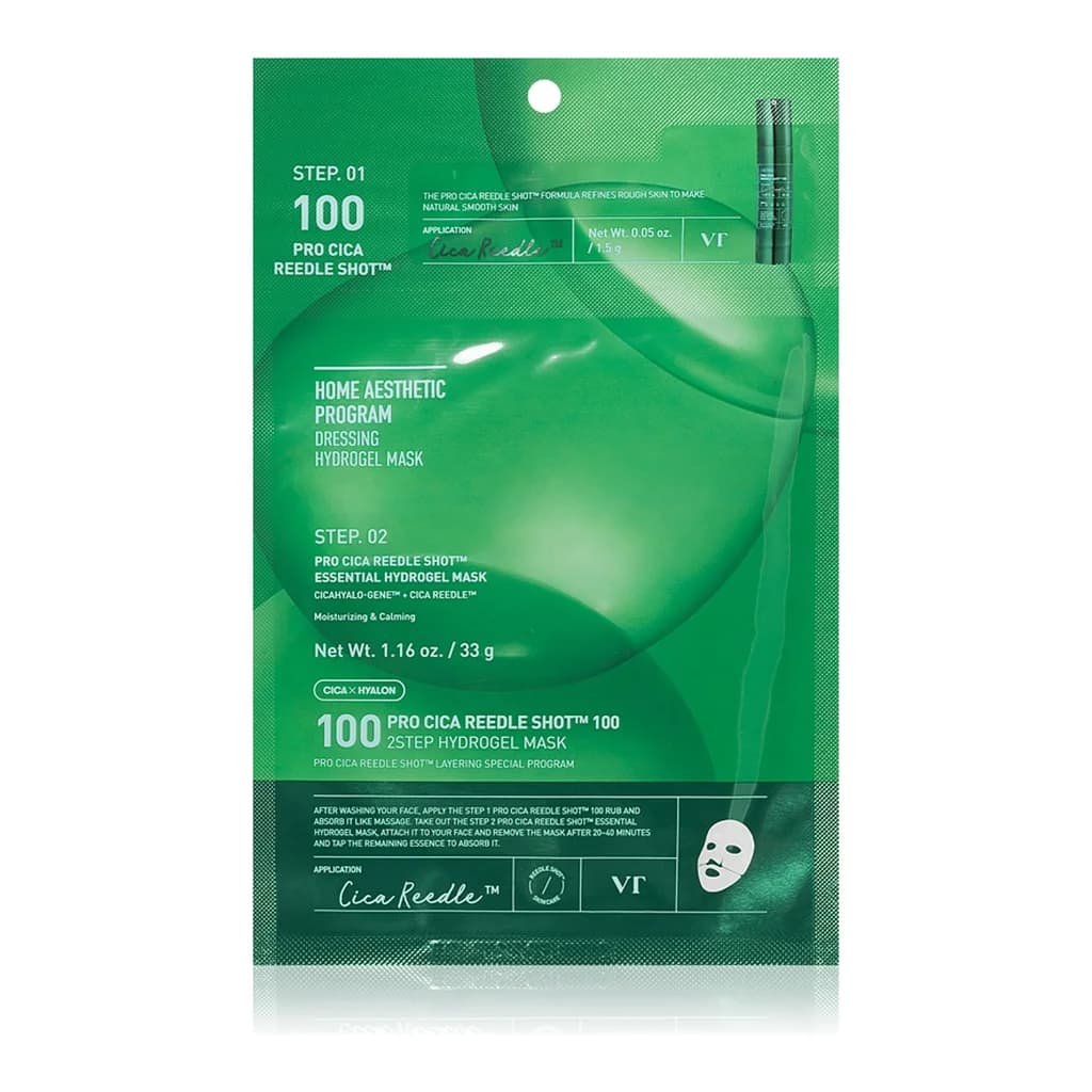 VT Cosmetics Pro Cica Reedle Shot 100 2Step Hydrogel Mask