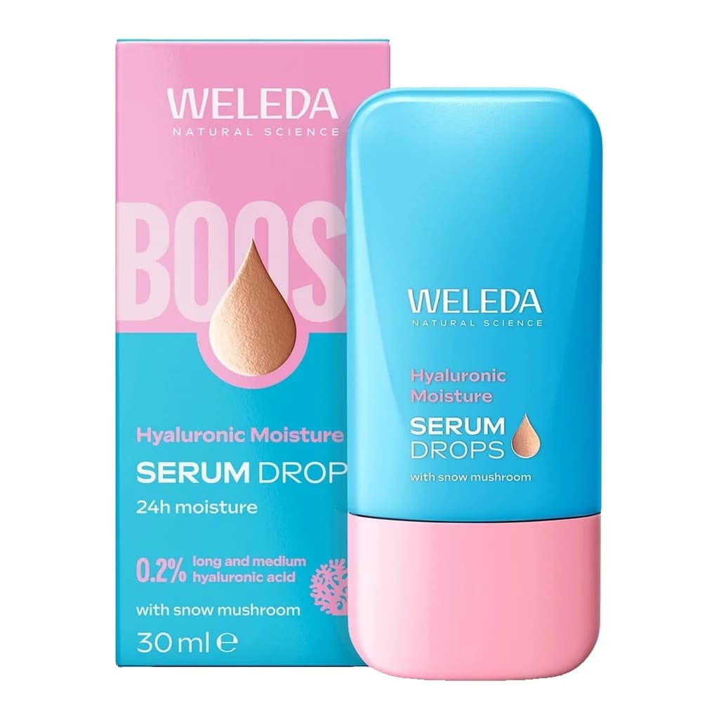 Weleda Hyaluronic Moisture Serum Drops with Snow Mushroom