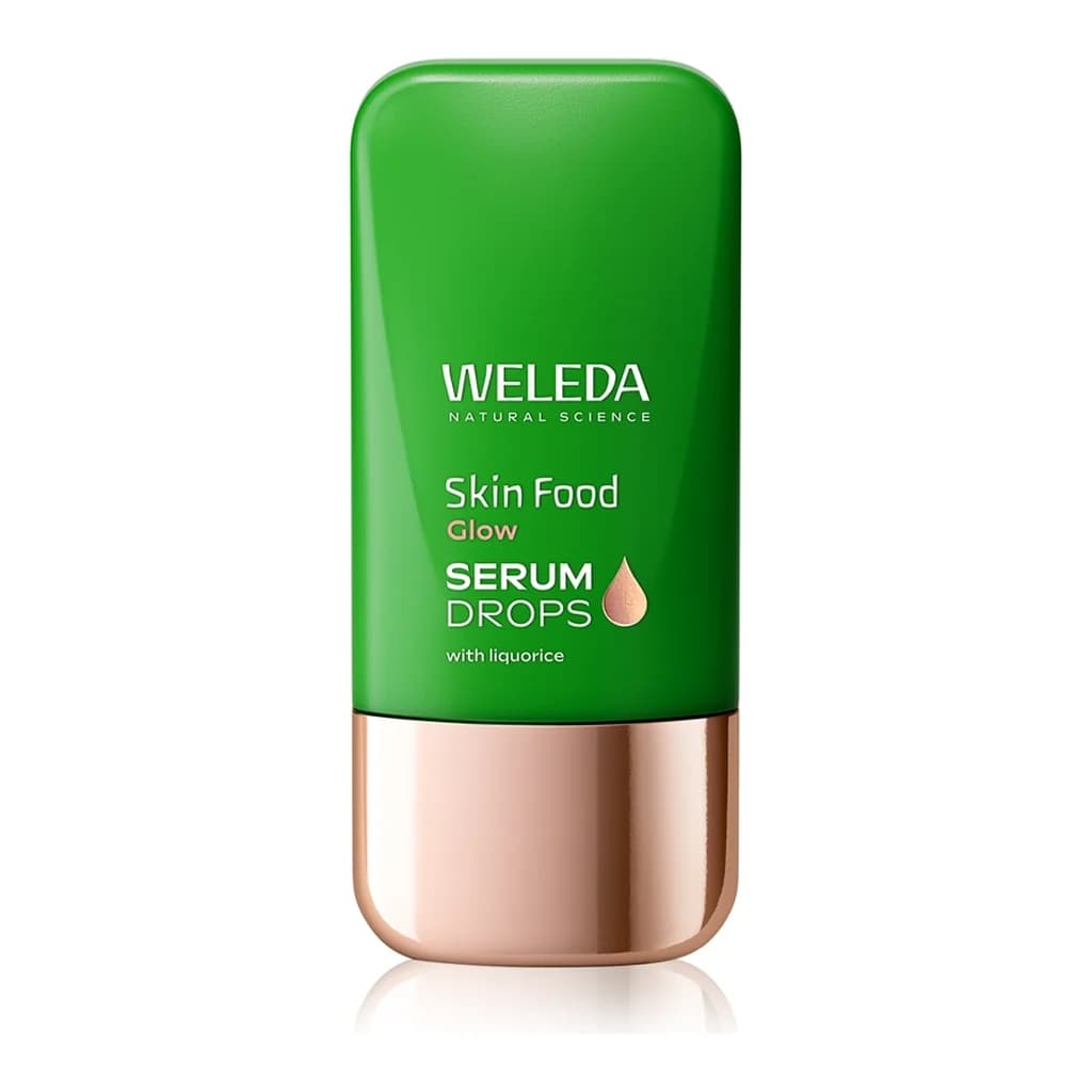 Weleda Serum Drops Skin Food Glow brightening serum to even out skin tone